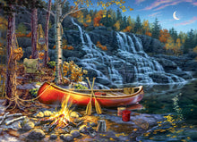 Load image into Gallery viewer, Waterfall Camp - 1000 Piece Puzzle by Cobble Hill
