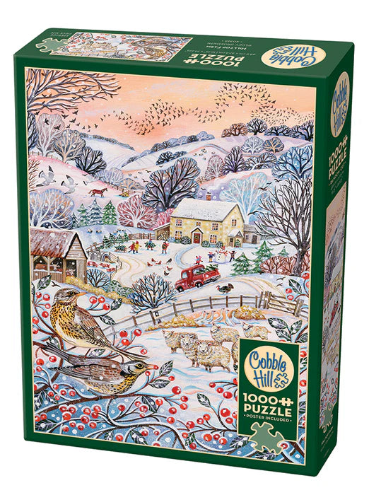 Hilltop Farm - 1000 Piece Puzzle by Cobble Hill