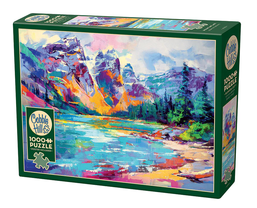 Mountain Lake - 1000 Piece Puzzle by Cobble Hill