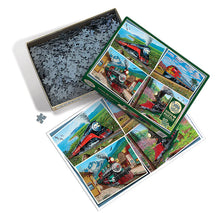 Load image into Gallery viewer, Historic Locomotives - 1000 Piece Puzzle by Cobble Hill
