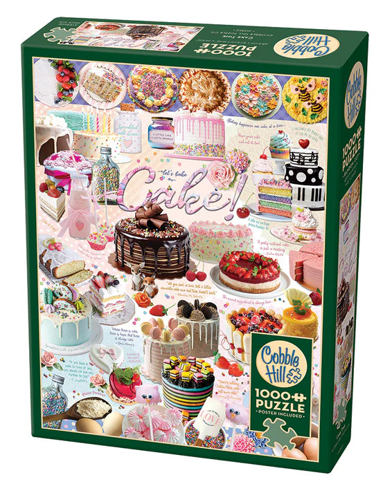 Cake Time - 1000 Piece Puzzle by Cobble Hill