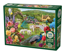 Load image into Gallery viewer, Little Lambs Rose Garden - 1000 Piece Puzzle by Cobble Hill
