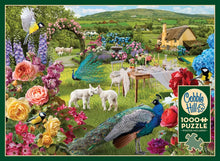 Load image into Gallery viewer, Little Lambs Rose Garden - 1000 Piece Puzzle by Cobble Hill
