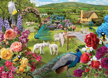 Load image into Gallery viewer, Little Lambs Rose Garden - 1000 Piece Puzzle by Cobble Hill
