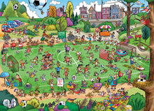 Load image into Gallery viewer, Offside Antics - DoodleTown - 1000 Piece Puzzle by Cobble Hill
