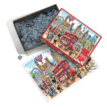 Load image into Gallery viewer, Doodletown: London Calling - 1000 Piece Puzzle by Cobble Hill - Hallmark Timmins
