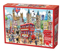 Load image into Gallery viewer, Doodletown: London Calling - 1000 Piece Puzzle by Cobble Hill - Hallmark Timmins
