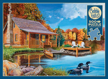 Load image into Gallery viewer, Loon Lake - 500 Piece Puzzle by Cobble Hill
