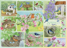 Load image into Gallery viewer, Garden Birds in Spring - 500 Piece Puzzle by Cobble Hill
