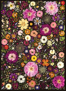 Flower Press: Little Hollow & Red Daisy - 500 Piece Puzzle by Cobble Hill