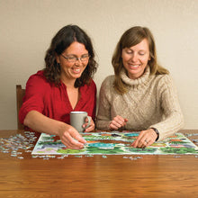 Load image into Gallery viewer, Cats vs. Plants - 500 Piece Puzzle by Cobble Hill
