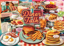 Load image into Gallery viewer, Diner Talk - 500 Piece Puzzle by Cobble Hill
