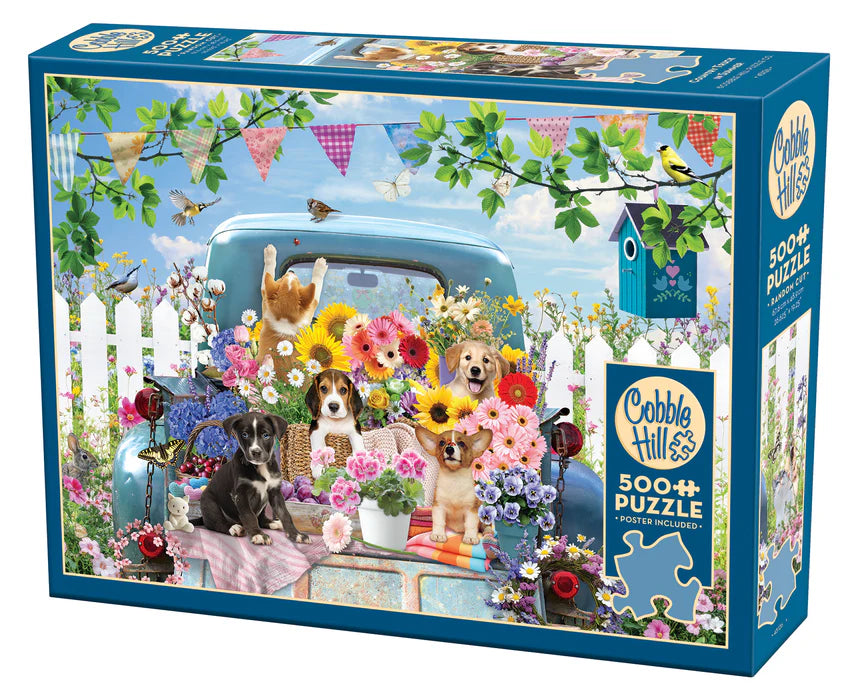 Country Truck in Summer - 500 Piece by Cobble Hill