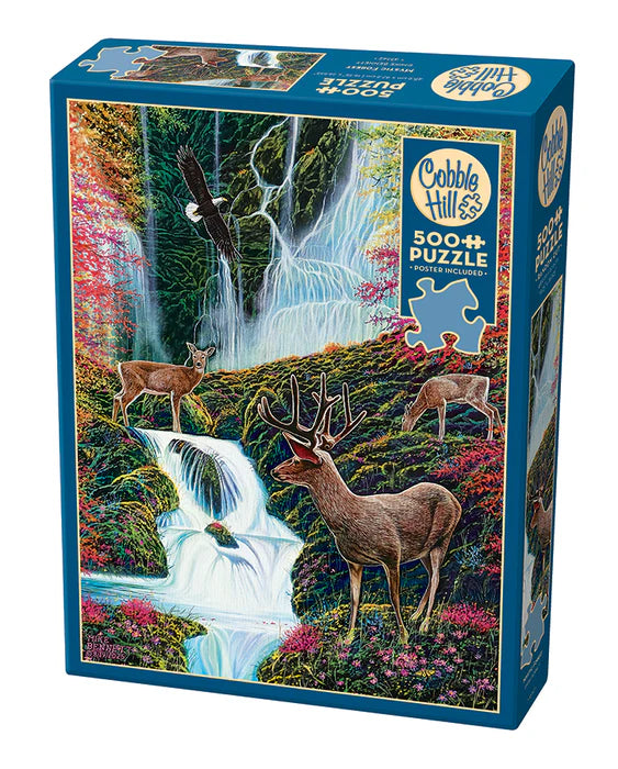 Mystic Forest - 500 Piece Puzzle by Cobble Hill