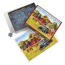 Load image into Gallery viewer, Summer Afternoon On The Farm - 275 Piece Puzzle by Cobble Hill - Hallmark Timmins
