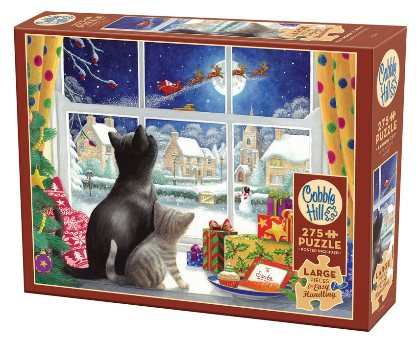 Waiting for St. Nick - Easy Handling 275 Piece by Cobble Hill