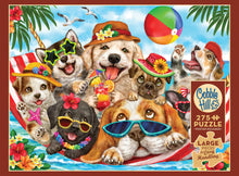Load image into Gallery viewer, Hammock Party (Easy Format) 275 Piece Puzzle by Cobble Hill
