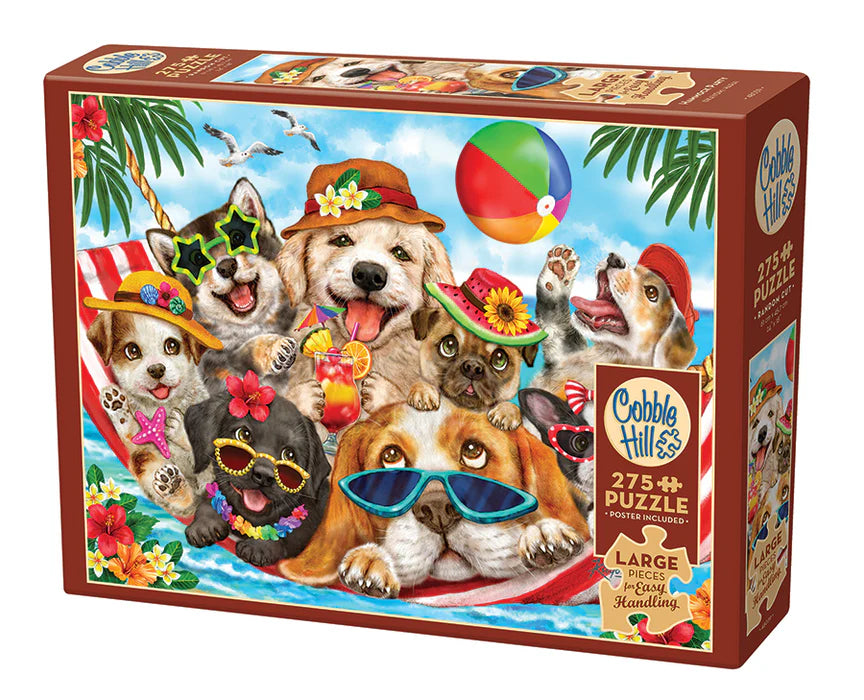 Hammock Party (Easy Format) 275 Piece Puzzle by Cobble Hill