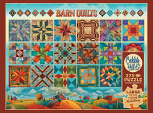 Load image into Gallery viewer, Barn Quilts (Easy Handling) 275 Piece Puzzle by Cobble Hill
