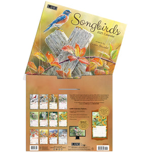 Songbirds 2025 LANG Deluxe Wall Calendar