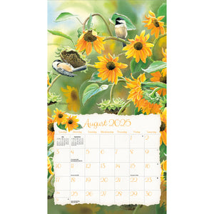 Songbirds 2025 LANG Deluxe Wall Calendar