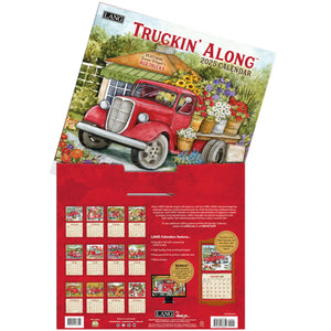 Truckin' Along 2025 LANG Deluxe Wall Calendar