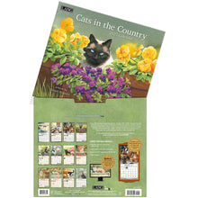 Load image into Gallery viewer, Cats In The Country 2025 LANG Deluxe Wall Calendar
