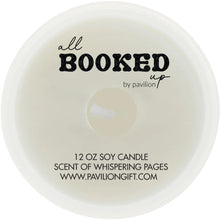 Load image into Gallery viewer, Bookstore 12 oz 100% Soy Wax Candle Scent: Whispering Pages
