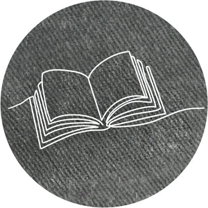 Book Down Gray Adjustable Hat