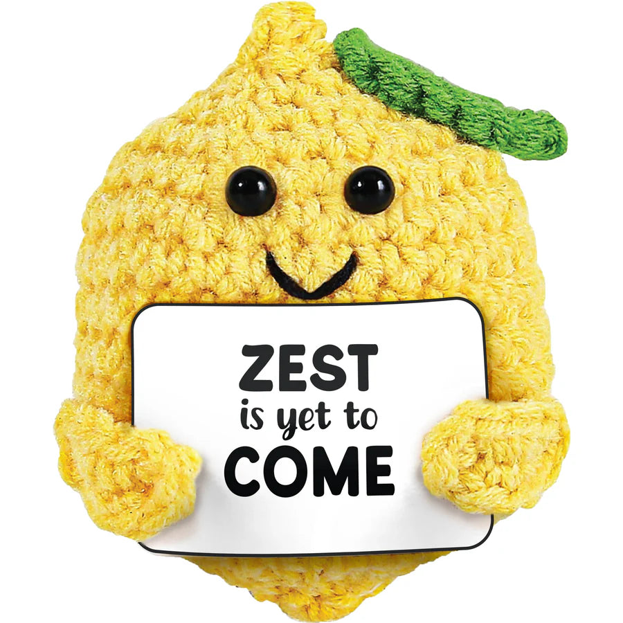 Lemon Crocheted Mini - Little Pick Me Up