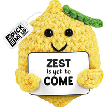 Load image into Gallery viewer, Lemon Crocheted Mini - Little Pick Me Up
