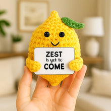 Load image into Gallery viewer, Lemon Crocheted Mini - Little Pick Me Up

