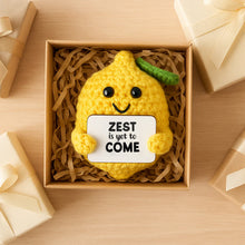 Load image into Gallery viewer, Lemon Crocheted Mini - Little Pick Me Up
