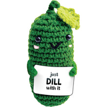 Load image into Gallery viewer, Pickle Crocheted Mini - Little Pick Me UP

