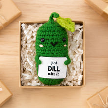 Load image into Gallery viewer, Pickle Crocheted Mini - Little Pick Me UP
