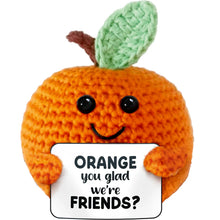 Load image into Gallery viewer, Orange Crocheted Mini - Little Pick Me Up
