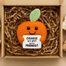 Load image into Gallery viewer, Orange Crocheted Mini - Little Pick Me Up
