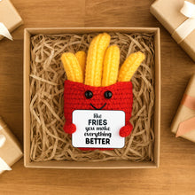 Load image into Gallery viewer, French Fry Crocheted Mini - Little Pick Me Up
