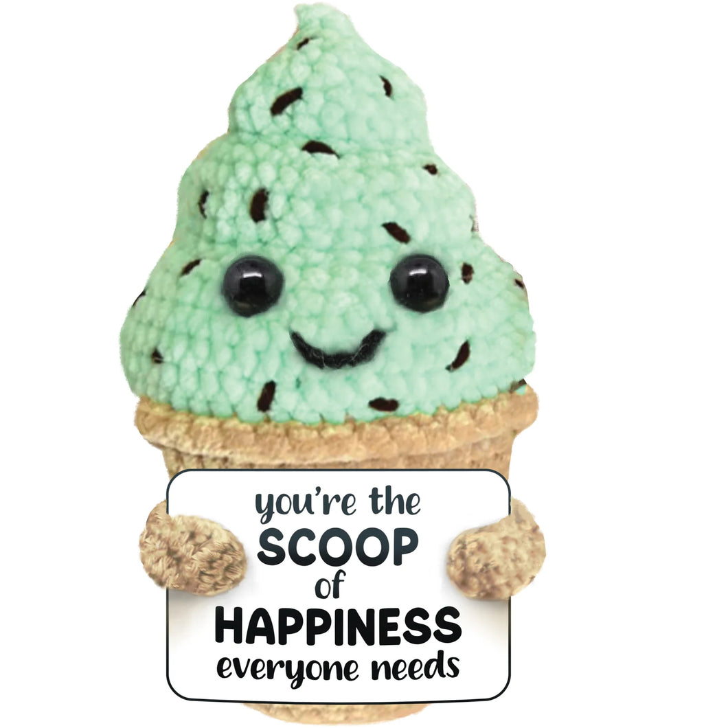 Ice Cream Cone Crocheted Mini - Little Pick Me Up