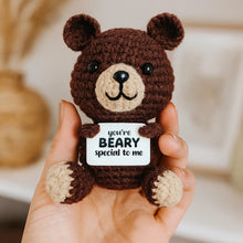 Load image into Gallery viewer, Bear Crocheted Mini - LITTLE PICK ME UP
