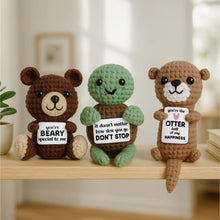 Load image into Gallery viewer, Bear Crocheted Mini - LITTLE PICK ME UP
