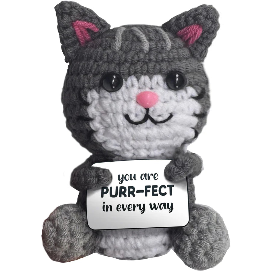 Cat Crocheted Mini - Little Pick Me Up