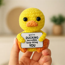 Load image into Gallery viewer, Duck Crocheted Mini - Little Pick Me UP
