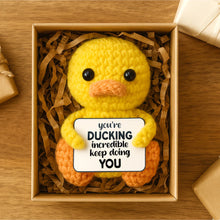 Load image into Gallery viewer, Duck Crocheted Mini - Little Pick Me UP
