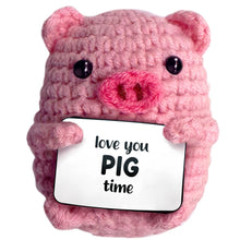 Load image into Gallery viewer, Pig Crocheted Mini - Little Pick Me Up
