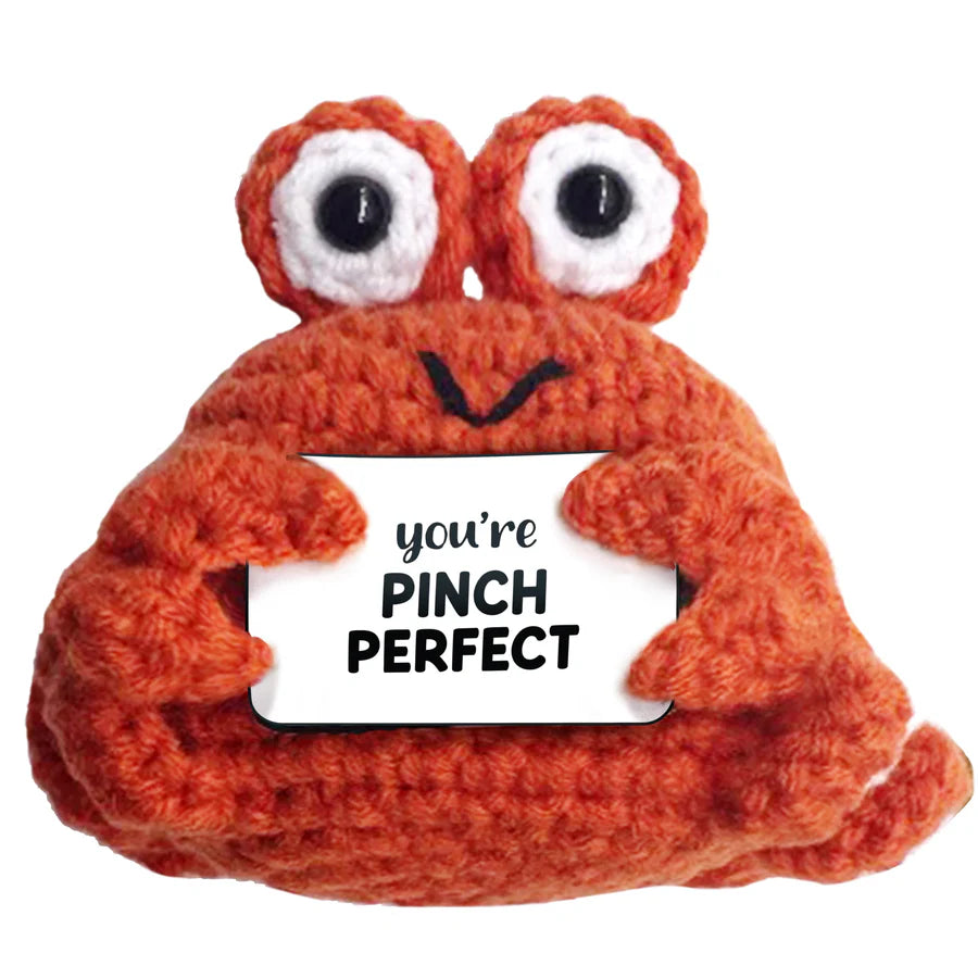 Crab Crocheted Mini - LITTLE PICK ME UP