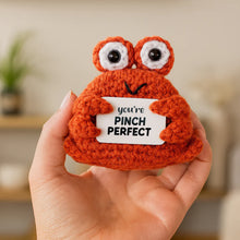 Load image into Gallery viewer, Crab Crocheted Mini - LITTLE PICK ME UP

