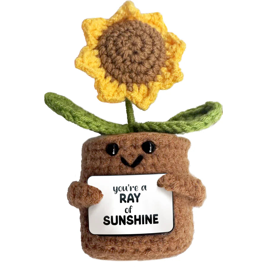 Sunflower Crocheted Mini - LITTLE PICK ME UP
