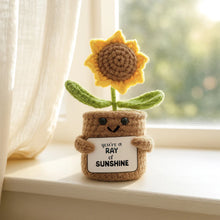 Load image into Gallery viewer, Sunflower Crocheted Mini - LITTLE PICK ME UP
