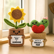 Load image into Gallery viewer, Sunflower Crocheted Mini - LITTLE PICK ME UP
